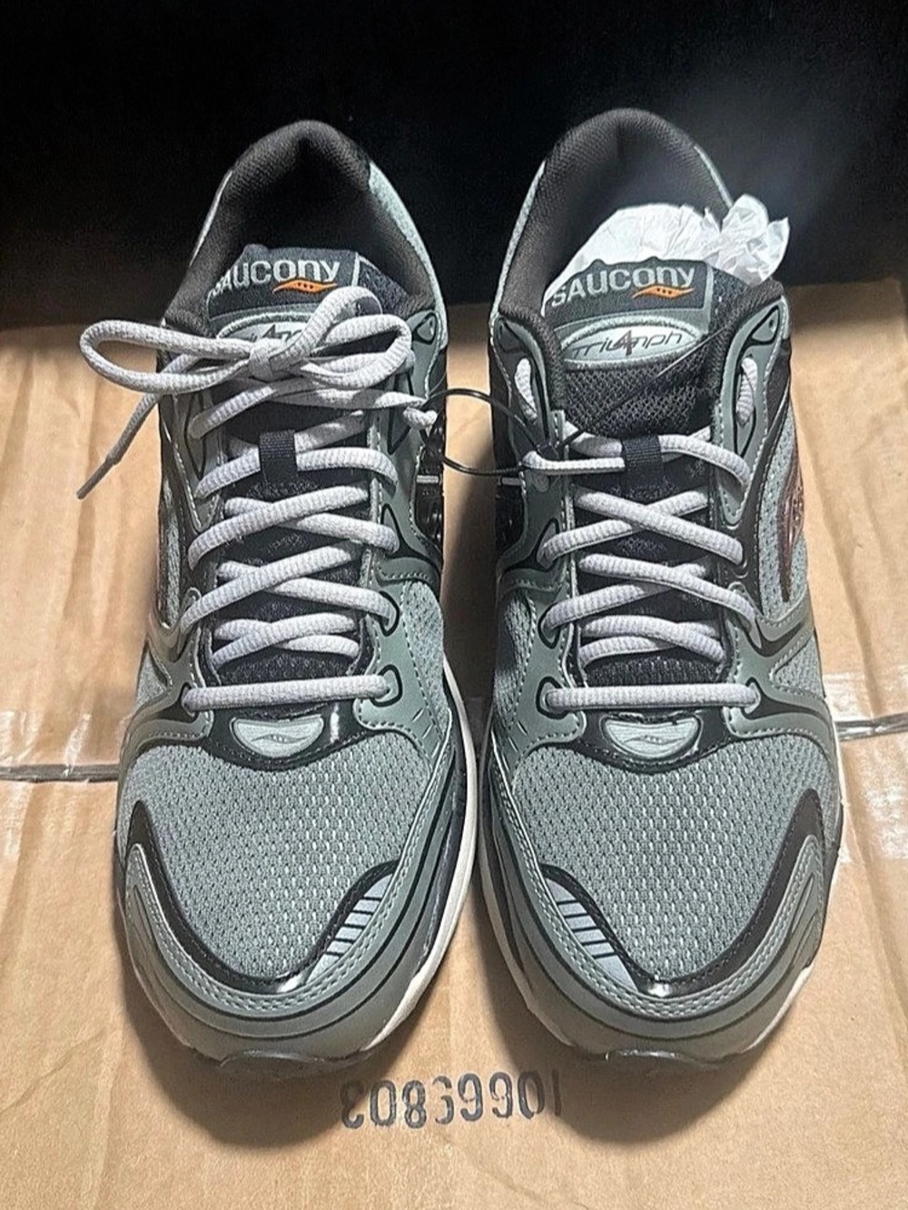 Saucony Men's ProGrid Triumph Running 4 Agave/Chocolate  Sz 10.5